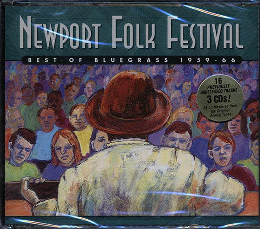 Lester Flatt, Earl Scruggs, Hylo Brown, Etc. - Newport Folk Festival: Best Of Bluegrass 1959-1966 (51 tracks) (3xCD) (24-bit mastering) (CD)