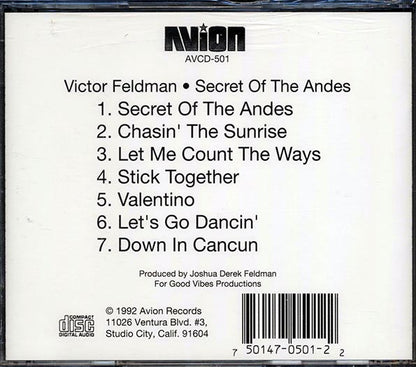 Victor Feldman - Secret Of The Andes (CD)