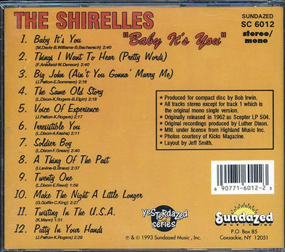 The Shirelles - Baby It's You (CD)
