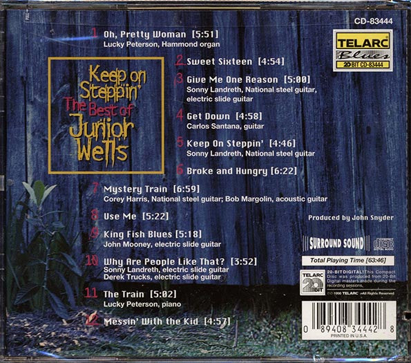 Jr. Wells - Keep On Steppin': The Best Of Jr. Wells (CD)