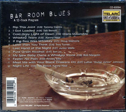 Tommy Castro, Tab Benoit, Charlie Musselwhite, Kenny Neal, Etc. - Bar Room Blues: A 12-Track Program (CD)