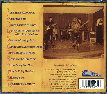 JJ Malone - And The Band Played On (CD)