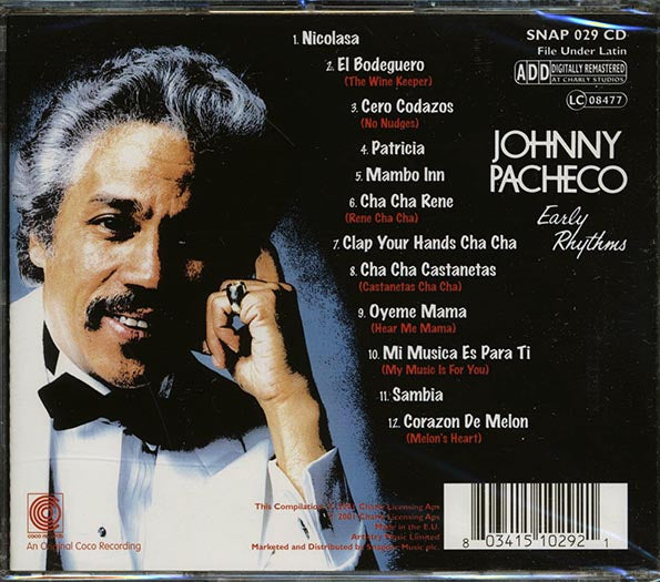 Johnny Pacheco - Early Rhythms (CD)