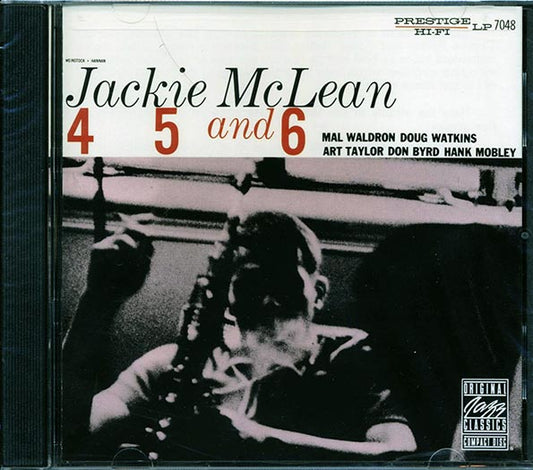 Jackie McLean - 4, 5, And 6 (CD)
