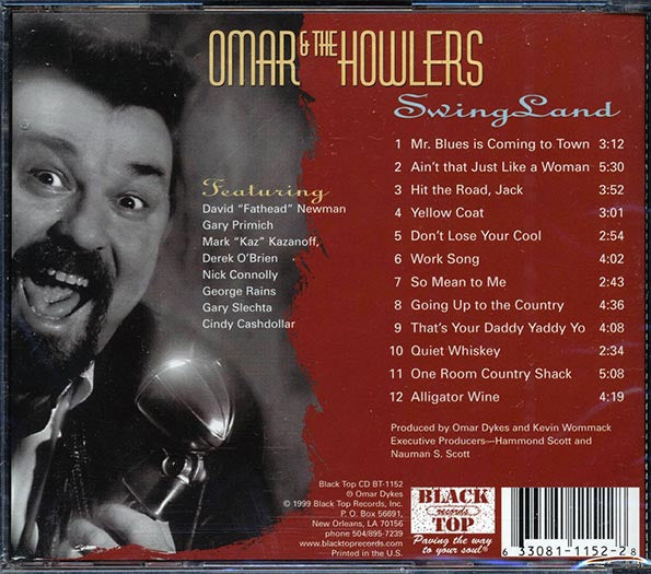 Omar & The Howlers - Swingland (CD)