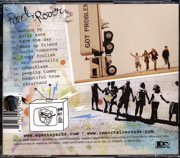 Agent Sparks - Red Rover (CD)