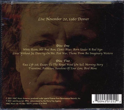 Jack Bruce - Doing This On Ice (CD)