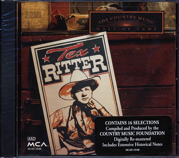 Tex Ritter - The Country Music Hall Of Fame (CD)