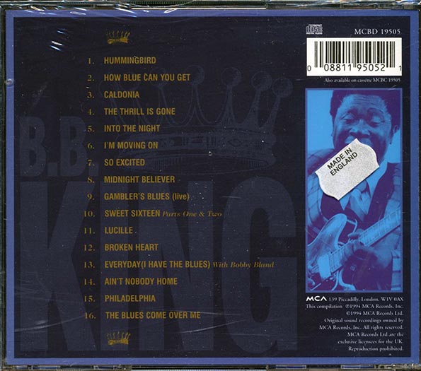 BB King - The Very Best Of BB King (CD)