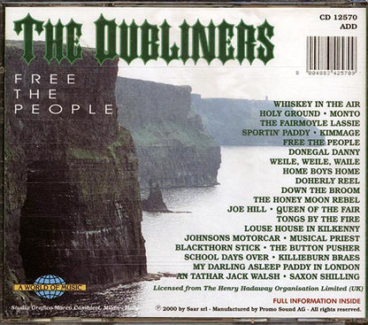 The Dubliners - Free The People (CD)