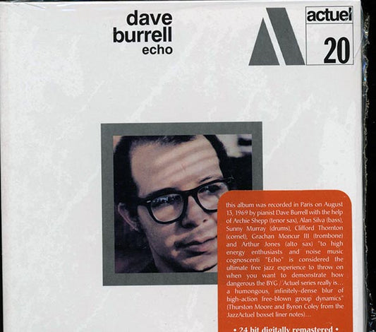 Dave Burrell - Echo (ltd. ed.) (deluxe mini-LP slipsleeve edition) (CD)