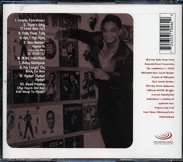 Jackie Wilson - The Best Of Volume 1: 1957-1965 (CD)