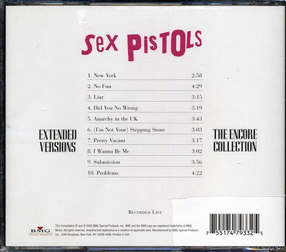 Sex Pistols - Extended Versions: The Encore Collection (CD)