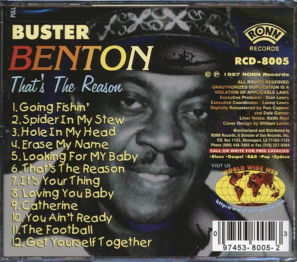 Buster Benton - That's The Reason (CD)