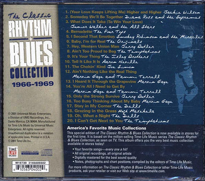 Jackie Wilson, Diana Ross, The Four Tops, Marvin Gaye, Etc. - The Classic Rhythm & Blues Collection 1966-1969 (CD)