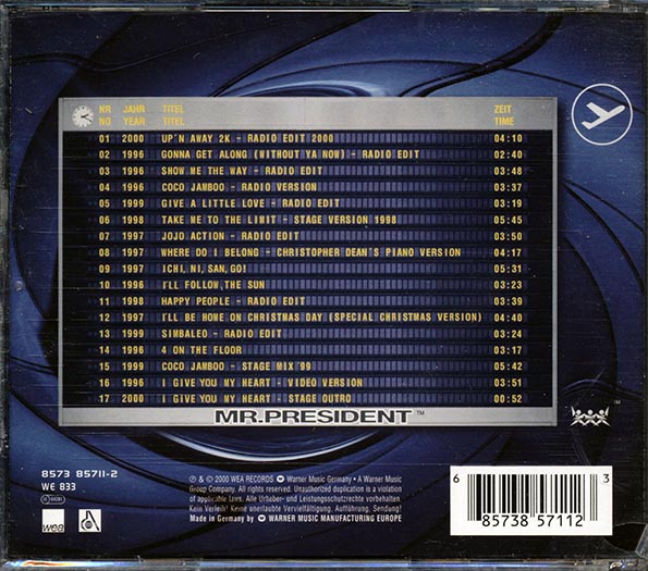 Mr. President - A Kind Of Best (CD)