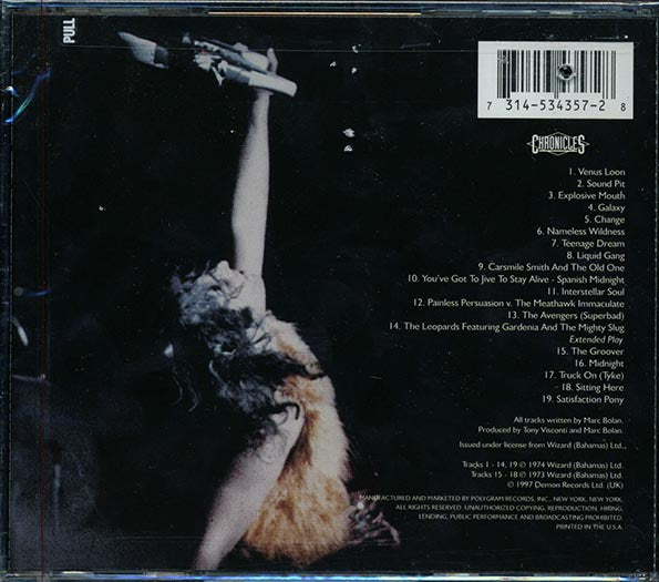 Marc Bolan & T-Rex - The Zinc Alloy And The Hidden Riders Of Tomorrow (+bonus tracks) (marked/ltd stock) (20-bit mastering) (CD)