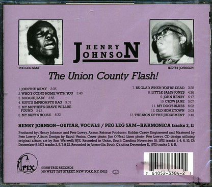 Henry Johnson - The Union County Flash (CD)