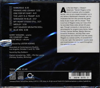 Gerry Wiggins - Relax And Enjoy It: Jazz Piano Moods By Gerry Wiggins (CD)