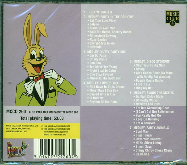 Jive Bunny & The Mastermixers - Havin' A Party (CD)