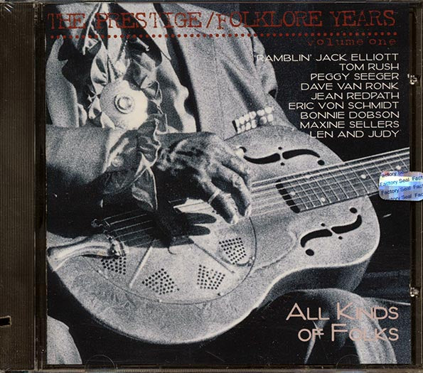 Ramblin' Jack Elliott, Tom Rush, Peggy Seeger, Etc. - The Prestige/Folklore Years Volume 1: All Kinds Of Folks (CD)