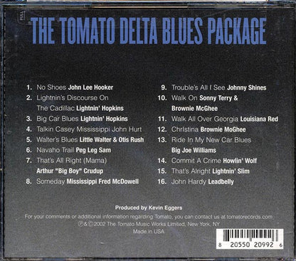 John Lee Hooker, Lightnin' Hopkins, Mississippi John Hurt, Etc. - The Tomato Delta Blues Package (CD)