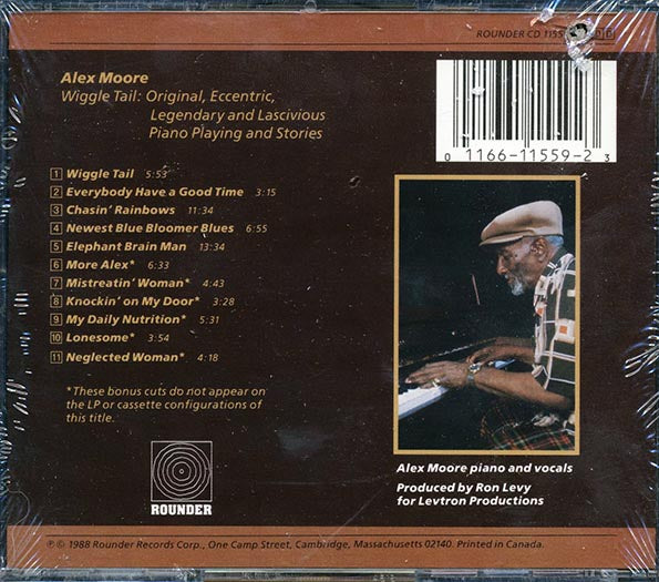 Alex Moore - Wiggle Tail (CD)