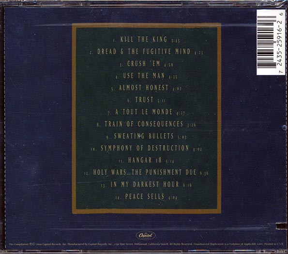 Megadeth - Capitol Punishment: The Megadeth Years (CD)