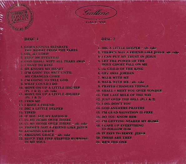 Mahalia Jackson - A Portrait Of Mahalia Jackson (43 tracks) (2xCD) (CD)
