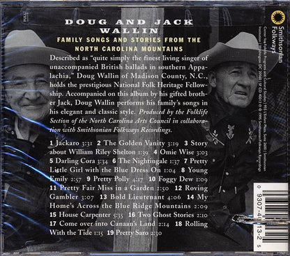 Doug Wallin, Jack Wallin - Family Songs And Stories From The North Carolina Mountains (CD)