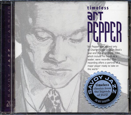 Art Pepper - Timeless (remastered) (CD)