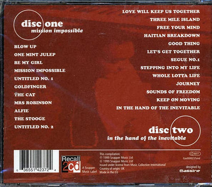 James Taylor Quartet - Mission Impossible + In The Hand Of The Inevitable (24 tracks) (CD)