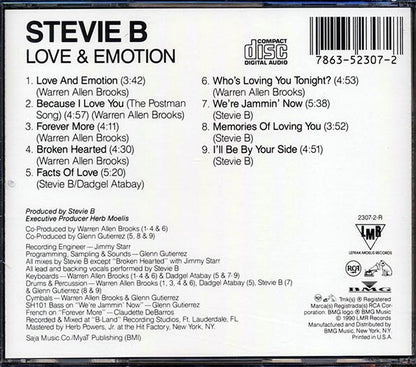 Stevie B - Love & Emotion (CD)