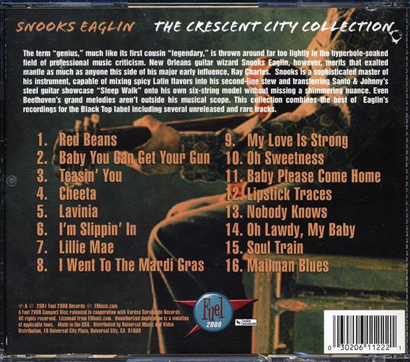 Snooks Eaglin - The Crescent City Collection (CD)