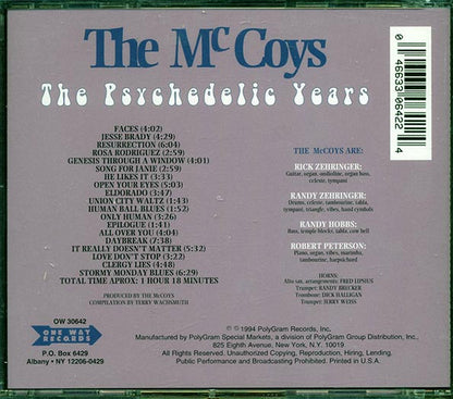 The McCoys - The Psychedelic Years (CD)