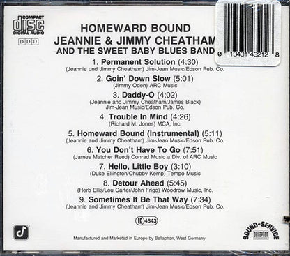 Jeannie & Jimmy Cheatham - Homeward Bound (CD)