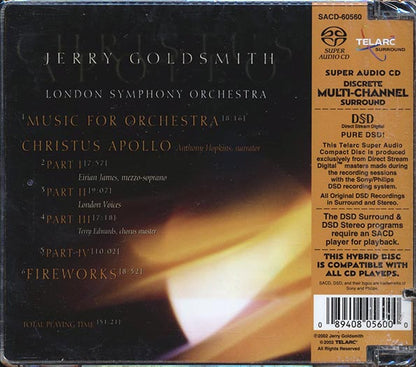 Jerry Goldsmith, London Symphony Orchestra - Christus Apollo (marked/ltd stock) (CD)