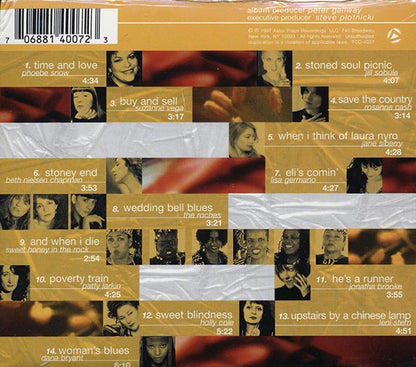 Phoebe Snow, Jill Sobule, Rosanne Cash, Etc. - Time And Love: The Music Of Laura Nyro (CD)