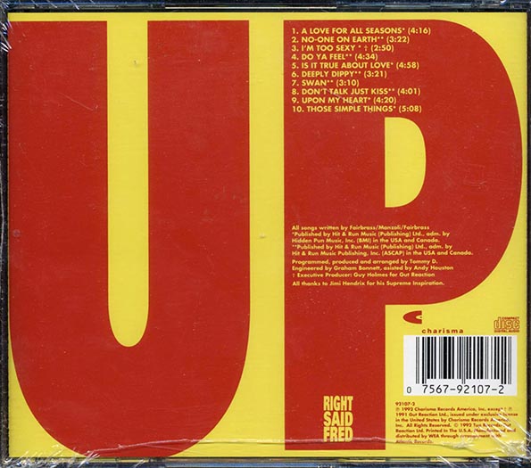Right Said Fred - Up (CD)