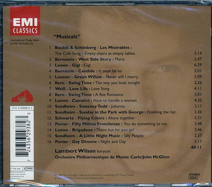 Lambert Wilson, Joh McGlinn, Orchestre Philharmonique De Monte-Carlo - Musicals (CD)