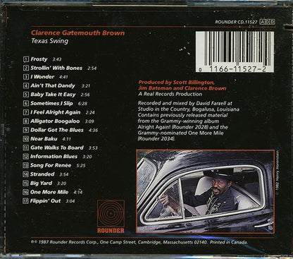 Clarence Gatemouth Brown - Texas Swing (CD)