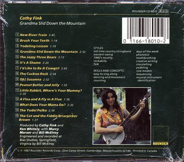 Cathy Fink & Friends - Grandma Slid Down The Mountain (CD)