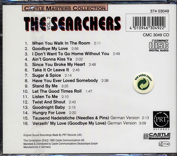 The Searchers - Castle Masters Collection Volume 2 (CD)