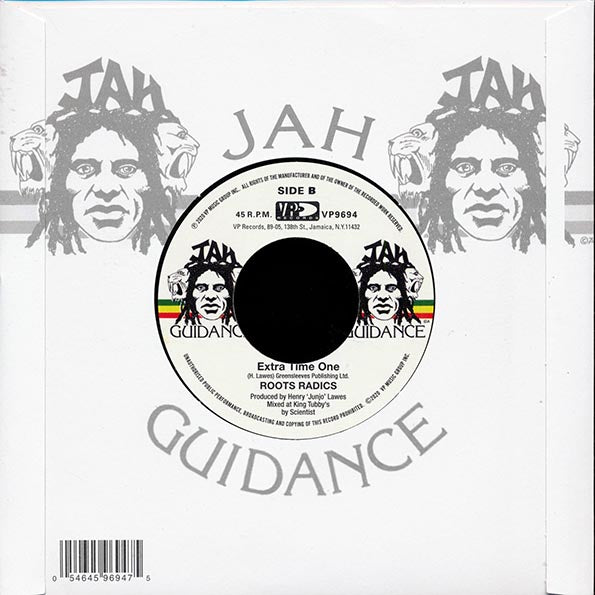 Johnny Osbourne - Ice Cream Love  /  The Roots Radics - Extra Time One (7")