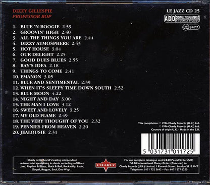 Dizzy Gillespie - Professor Bop (CD)