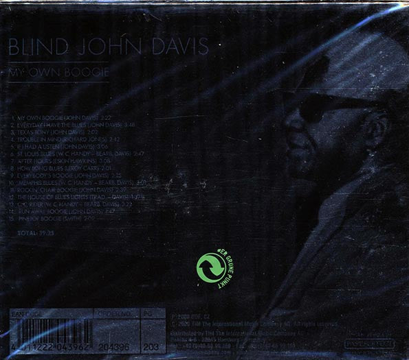 Blind John Davis - My Own Boogie (CD)
