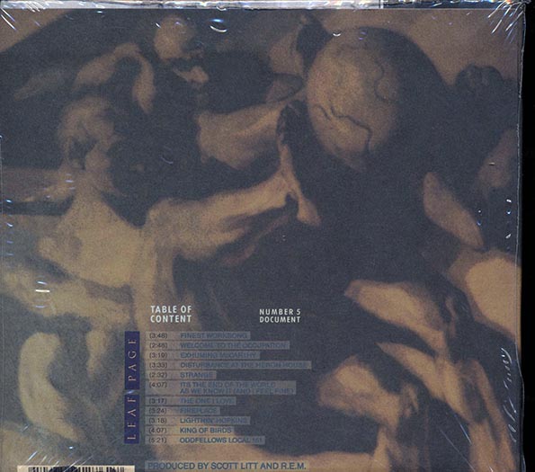 REM - Document (deluxe mini-LP slipsleeve edition) (CD)