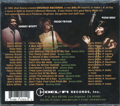 Barry White, Viola Wills, Johnny Wyatt, Felice Taylor - Boss Soul: The Genius Of Barry White (CD)