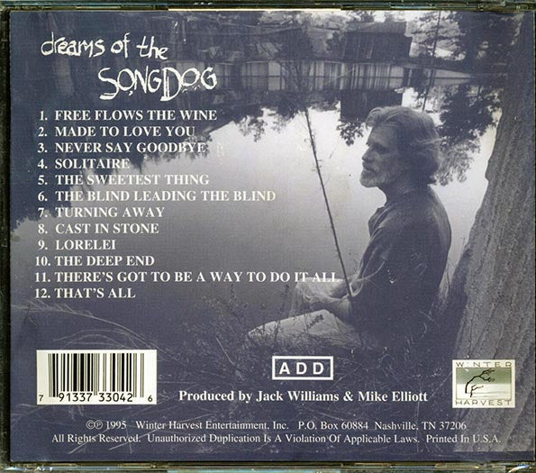 Jack Williams - Dreams Of The Song Dog (CD)