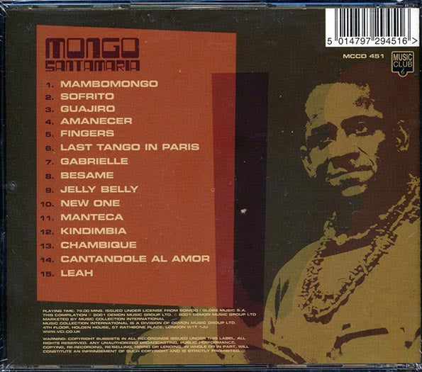 Mongo Santamaria - The Best Of The Fania Years (CD)
